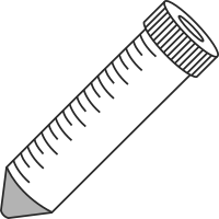 1/11 filled 50ml centrifuge tubes closed - Drawing-