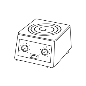 Laboratory centrifuge working - Drawing