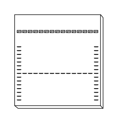 Agarose gel 15 wells and DNA marker - PNG 