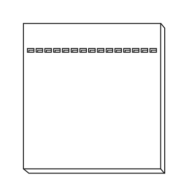 Agarose gel with 15 wells - PNG 