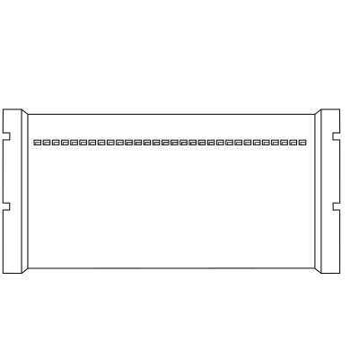 Agarose gel with 30 wells into tray - PNG