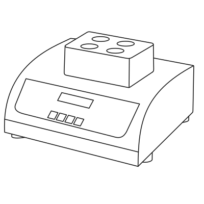 Thermal Mixer for 4 tubes - Drawings 