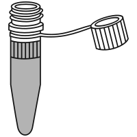 Filled Conical

 bottom eppendorf tube with screw cap open Clipart-