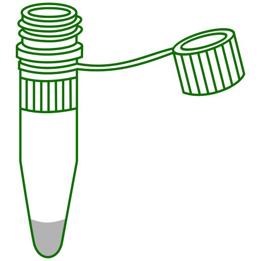  screw-conical bottom Eppendorf tube open -  clipart