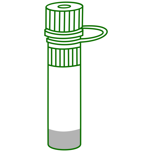  screw-flat
 bottom Eppendorf tube closed - Clipart