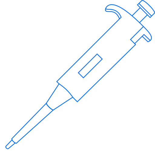 Micropipette P200 - Lab Icons