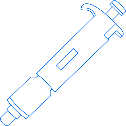 Micropipette P5000   - Lab Icons