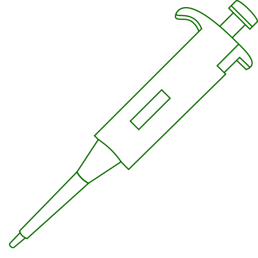 Micropipette P200 - Line Art